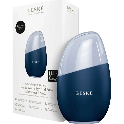 Массажер для лица GESKE Cool & Warm Eye and Face Massager 7в1 Midnight (HB0290)