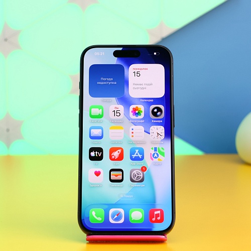 Смартфон Apple iPhone 15 Pro 128GB Blue Titanium (MTV03) Б/У