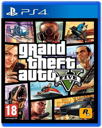Игра Grand Theft Auto V для PS4 (EN + RU sub)