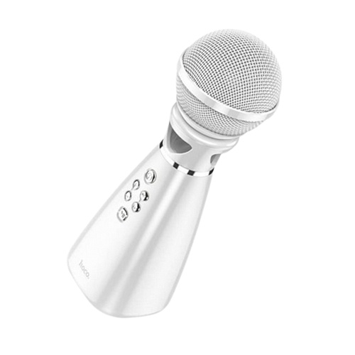 Микрофон с караоке HOCO BK6 Hi-Song K Song (White)