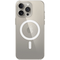 Чехол Clear Case with MagSafe для Apple iPhone 15 Pro Max Transparent AA
