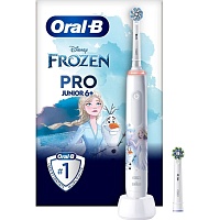 Електрична зубна щітка Oral-B D505.520.Z3K Pro 3 Junior 6+ Frozen - придбати в Дніпрі, Україні: ціна, характеристики | інтернет-магазин TOUCH