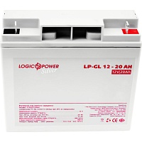 Акумулятор LogicPower Silver GEL 12V (12V/20Ah/240Wh) (2671) - придбати в Дніпрі, Україні: ціна, характеристики | інтернет-магазин TOUCH