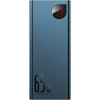 Зовнішній акумулятор Baseus Adaman Metal Digital Display 20000mAh 65W Blue (PPIMDA-D03) - придбати в Дніпрі, Україні: ціна, характеристики | інтернет-магазин TOUCH