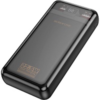 Зовнішній акумулятор Borofone BJ52A Power 20000mAh 22.5W Black - придбати в Дніпрі, Україні: ціна, характеристики | інтернет-магазин TOUCH