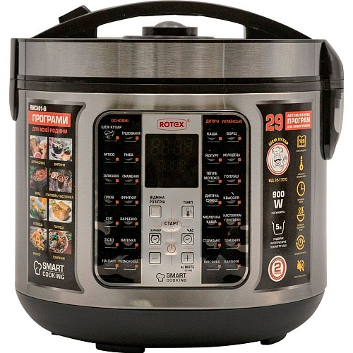 Мультиварка Rotex RMC401-B Smart Cooking - придбати в Дніпрі, Україні: ціна, характеристики | інтернет-магазин TOUCH
