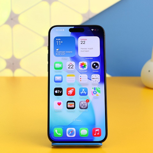Смартфон Apple iPhone 15 Pro Max 256GB Black Titanium (MU773) Б/У