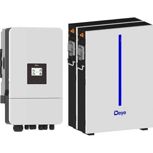 Система хранения энергии Deye SUN-12K-SG05LP3-EU-SM2 12kW + 2 АКБ RW-M6.1-B 12.2kWh (51.2V/120Ah/6144Wh)