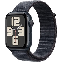 Смарт-часы Apple Watch SE 2 GPS 44mm Midnight Aluminium Case with Ink Sport Loop 2024 (MXEP3)