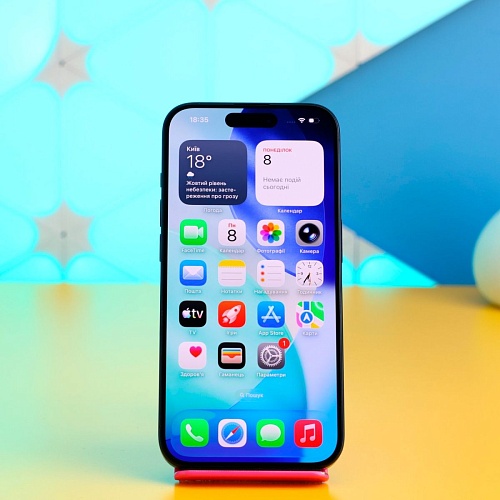 Смартфон Apple iPhone 15 Pro 128GB Blue Titanium (MTV03) Б/У