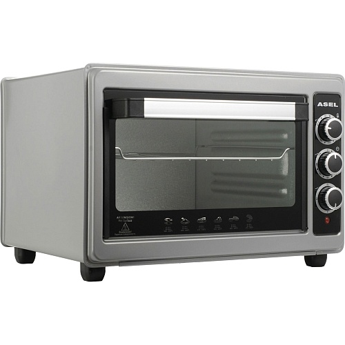 Настольная электрическая духовка Asel AF 33-23 Grey