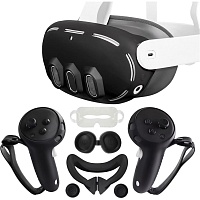 Набор аксессуаров Tahnuhna 6-in-1 VR для Meta Quest 3 Black