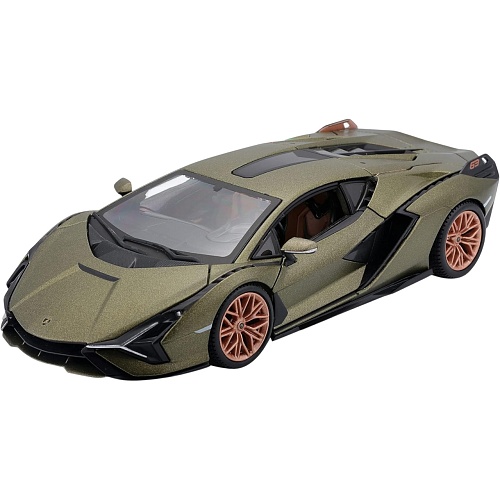 Автомодель Bburago Lamborghini Sian FKP 37 1:24 Metallic Green (18-21099) - придбати в Дніпрі, Україні: ціна, характеристики | інтернет-магазин TOUCH