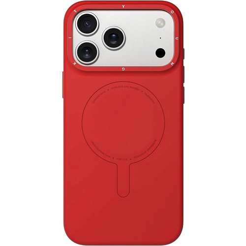 Чехол YoungKit Morandi Magnetic для Apple iPhone 18 Pro Max China Red