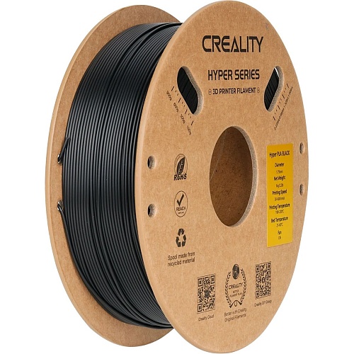Філамент для 3D-принтерів Creality PLA Hyper 1kg Black (3301010343) - придбати в Дніпрі, Україні: ціна, характеристики | інтернет-магазин TOUCH