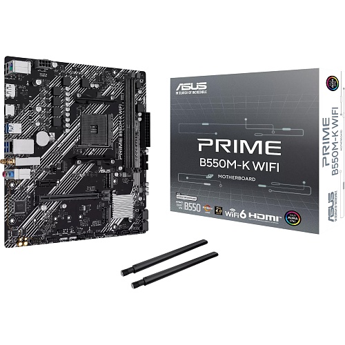 Материнська плата Asus Prime B550M-K WIFI (90MB1R80-M0EAY0) - придбати в Дніпрі, Україні: ціна, характеристики | інтернет-магазин TOUCH