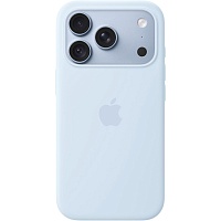 Чохол Apple Silicone Case with MagSafe для iPhone 18 Pro Crisp Blue (MK8W4) - придбати в Дніпрі, Україні: ціна, характеристики | інтернет-магазин TOUCH