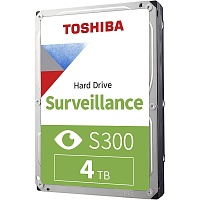 Жесткий диск 3.5" Toshiba S300 4TB SATA 256MB (HDWT840UZSVA)
