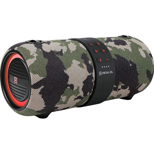 Портативна акустика REAL-EL X-733 Camo (EL121600020) - придбати в Дніпрі, Україні: ціна, характеристики | інтернет-магазин TOUCH