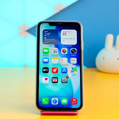 Смартфон Apple iPhone 11 64GB White (MWL82) Б/У