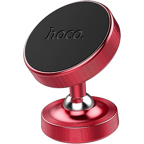 Автодержатель Hoco CA36 Plus Dashboard Metal Magnetic in-car Holder (Red)