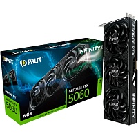 Відеокарта Palit GeForce RTX 5060 Infinity 3 (NE75060019P1-GB2063S) UA - придбати в Дніпрі, Україні: ціна, характеристики | інтернет-магазин TOUCH