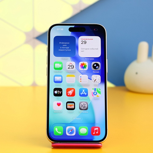 Смартфон Apple iPhone 15 128GB Yellow (MTP23) Б/У