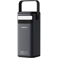 Зовнішній акумулятор Romoss PMT75 75000mAh 280W Black (PMT75-1E2-2133H) - придбати в Дніпрі, Україні: ціна, характеристики | інтернет-магазин TOUCH