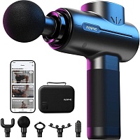 Перкуссионный массажер Renpho R3 Active + Massage Gun Black (R-C002S)