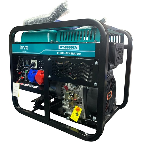 Генератор дизельный INVO DT-8000EA 7.5/8 кВт