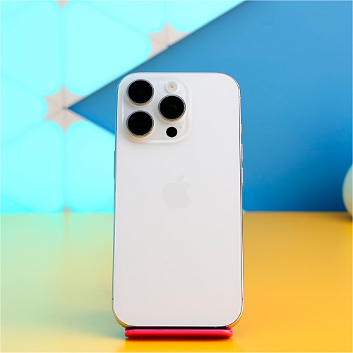 Смартфон Apple iPhone 16 Pro 512GB eSIM White Titanium (MYMM3) Б/У