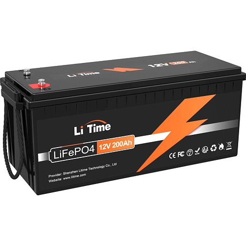 Аккумулятор Li Time LiFePO4 12V (12.8V/200Ah/2560Wh)