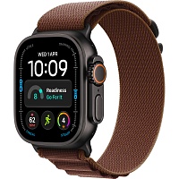 Смарт-часы Apple Watch Ultra 4 49mm Black Titanium Case with Burgundy Alpine Loop S (MJC04)