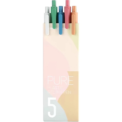 Набор ручек KacoGreen Pure Plastic Gel Ink Pen 5 шт K1015/3131478