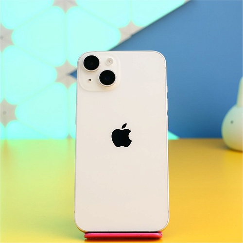 Смартфон Apple iPhone 14 128GB Starlight (MPUR3) Б/У - придбати в Дніпрі, Україні: ціна, характеристики | інтернет-магазин TOUCH