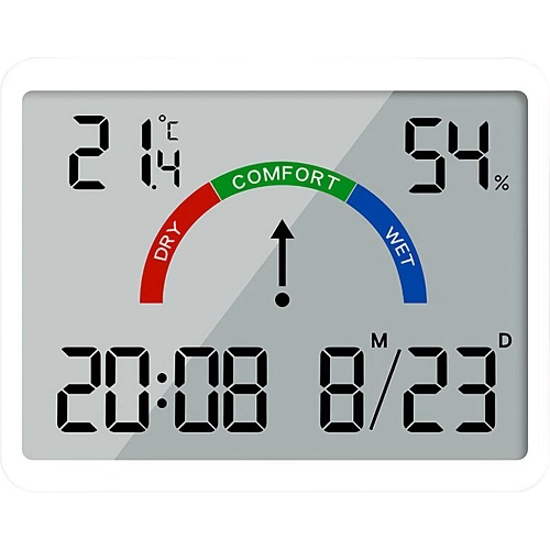 Термогігрометр YIDA Time 9905 White - придбати в Дніпрі, Україні: ціна, характеристики | інтернет-магазин TOUCH