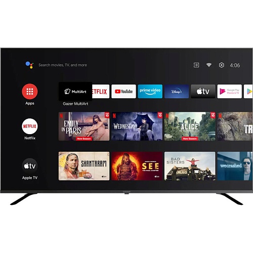 Телевизор Gazer UE2 50" QLED Ultra HD 4K (TV50-UE2)