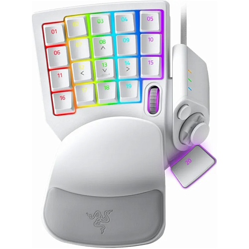 Кейпад Razer Tartarus Pro Mercury White (RZ07-03110200-R3M1)