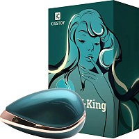 Вибратор с вакуумной стимуляцией KissToy K-King Jungle (SO4295)