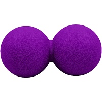 Масажний м'яч подвійний EasyFit TPR 12х6cm Purple (EF-2175-V) - придбати в Дніпрі, Україні: ціна, характеристики | інтернет-магазин TOUCH