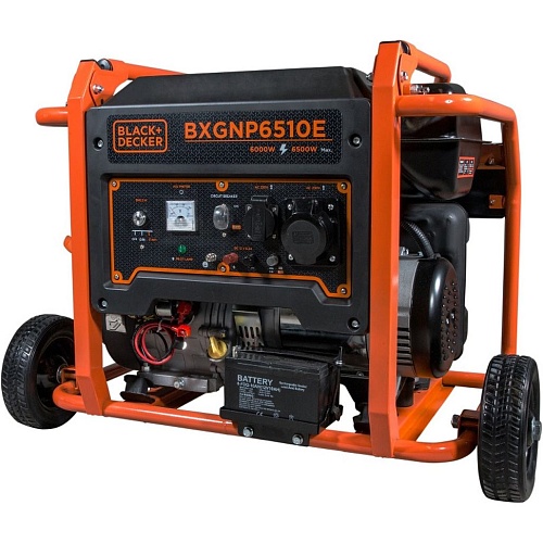 Генератор бензиновый Black+Decker BXGNP6510E 6/6.5 кВт