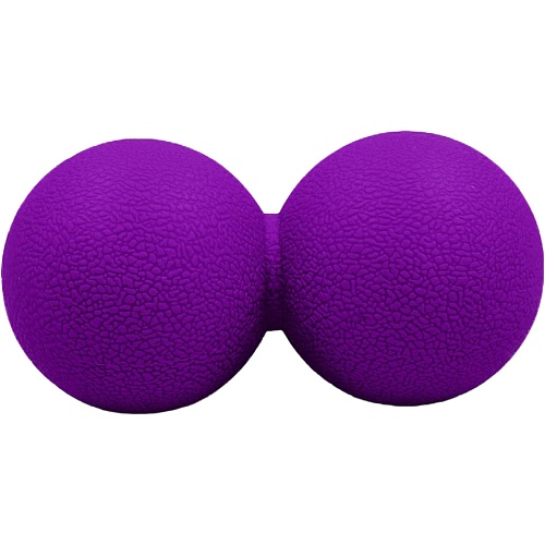 Массажный мяч двойной EasyFit TPR 12х6cm Purple (EF-2175-V)