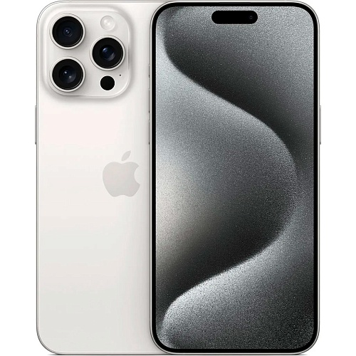 Смартфон Apple iPhone 15 Pro Max 1TB eSIM White Titanium (MU6G3) - придбати в Дніпрі, Україні: ціна, характеристики | інтернет-магазин TOUCH