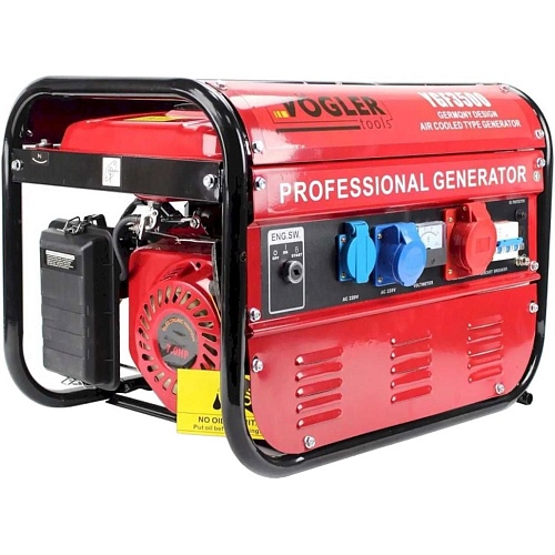 Генератор бензиновый Vogler YGF3500 3/3.5 кВт