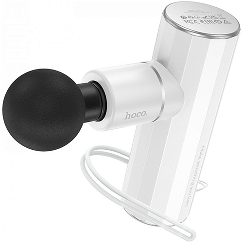 Перкуссионный массажер Hoco HP50 White