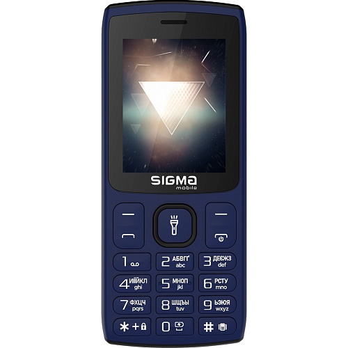 Мобільний телефон Sigma mobile X-style 34 NRG USB-C Blue UA-UCRF - придбати в Дніпрі, Україні: ціна, характеристики | інтернет-магазин TOUCH
