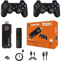 Ретро ігрова приставка GameStick X8 Smart TV Box 64GB 10000-in-1 Black - придбати в Дніпрі, Україні: ціна, характеристики | інтернет-магазин TOUCH