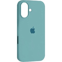 Чехол Silicone Case для Apple iPhone 16 Marine Green AA