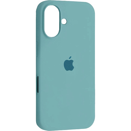 Чехол Silicone Case для Apple iPhone 16 Marine Green AA