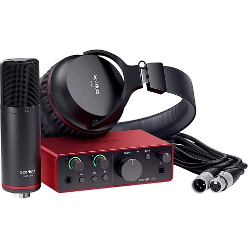 Аудиоинтерфейс Focusrite Scarlett Solo Studio 4th Gen (234618)